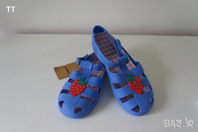 НОВИ гумени сандали Mini Boden UK, номер 34/35., снимка 2 - Детски сандали и чехли - 54135530