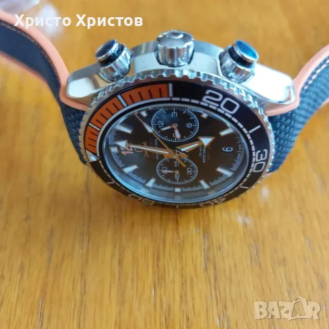 Мъжки  часовник Omega SeamasterPlanet Ocean 600m Co-Axial Master Chronometer Chronograph 45.5mm, снимка 2 - Мъжки - 41604040