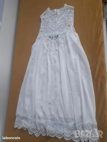 Лятна рокля с дантела, снимка 2 - Рокли - 53646803