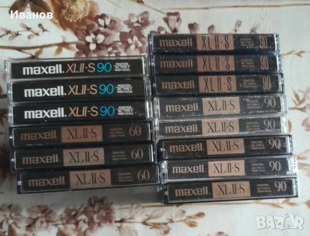 Аудио касети MAXELL XL II-S - хром, снимка 3 - Аудио касети - 39486393