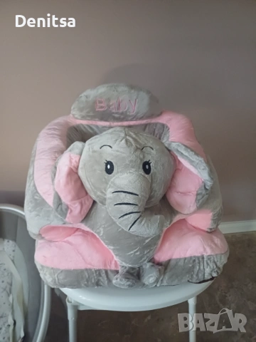 Плюшено столче 