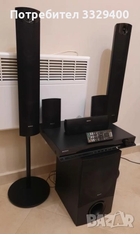 SONY-Usb,Hdmi,1000w-пълен комплект домашно кино, снимка 2 - Плейъри, домашно кино, прожектори - 52632533