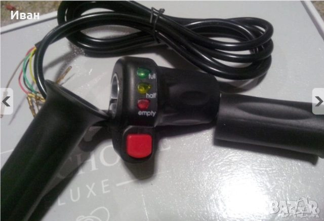 Електрически палец и масур за газ 24 V , 36 V, 48 V до 99 Волта, снимка 7 - Велосипеди - 53135490