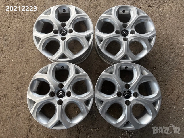 4 броя алуминиеви джанти за Citroen C3,C3 Picasso,C3 Aircross,DS3 16, снимка 3 - Гуми и джанти - 54243941