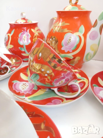 Руски порцелан , снимка 4 - Сервизи - 52635099