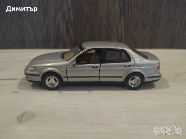 Метална количка SAAB 95 !!!, снимка 3 - Колекции - 53260251