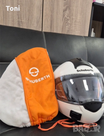 Мото каска SCHUBERTH C3  с Pinlock и bluetooth + стойка за камера