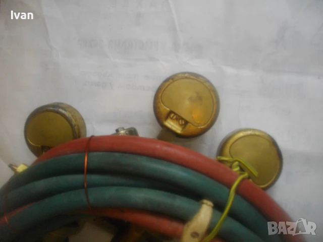 ОКСИЖЕН НЕМСКИ РЕЗАК 50см HORNUNG МАРКУЧИ 2Х5 м РЕДУЦИР ВЕНТИЛИ КИСЛОРОД АЦЕТИЛЕН ОРИГИНАЛНИ МАРКОВИ, снимка 17 - Други инструменти - 51056807