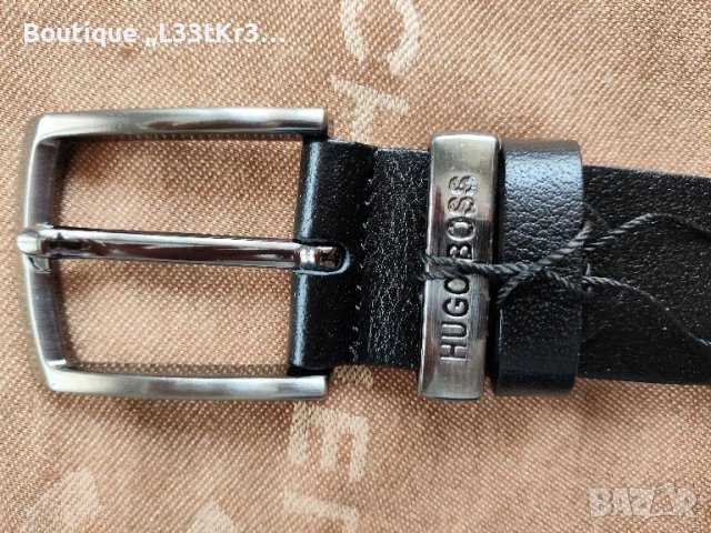 мъжки колани HUGO BOSS , снимка 3 - Колани - 46990766