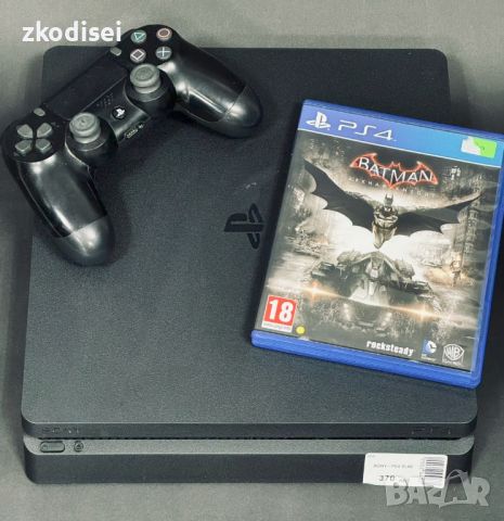 Конзола Sony - PS4 Slim с 1бр. джойстик и 1бр. игра