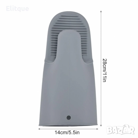 Силиконова топлоизолационна ръкавица против приплъзване за кухня, снимка 8 - Други стоки за дома - 52832222