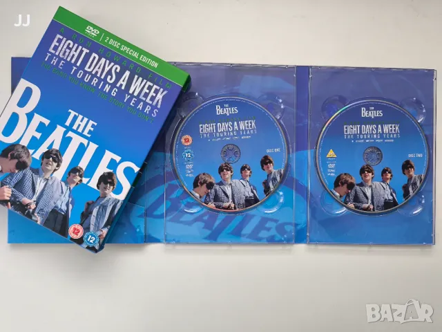 The Beatles - Eight Days in a Week - The touring years  DVD Филм Дивиди PAL 2 Без бг субтитри, снимка 1 - DVD филми - 47246843