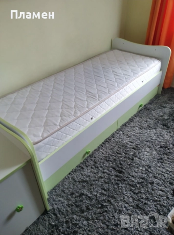 Легло и кошара в едно гардероб и бюро и матраци трансформиращи Lorelli, снимка 6 - Спални и легла - 52185600