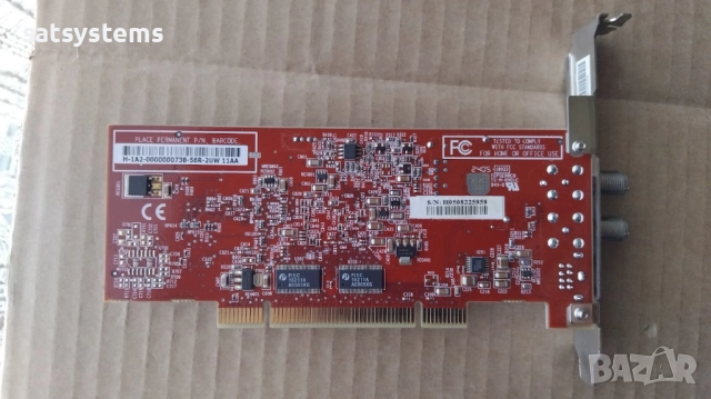 PCI TV/FM Tuner Card PowerColor T55-P03 Theater 550 PRO, снимка 9 - Други - 51639081