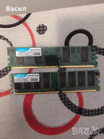 Desktop рам памет - DDR1 SDRAM DDR400 2x256 MB