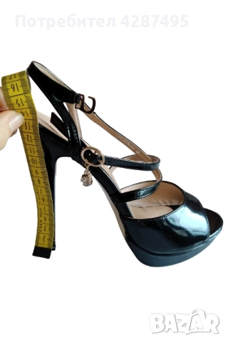 Дамски лачени обувки, снимка 5 - Дамски обувки на ток - 52092718