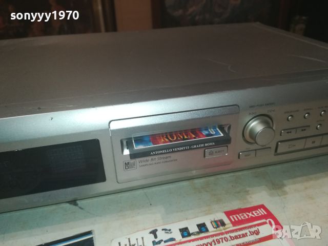 SONY MDS-JE510 MINIDISC DECK-ВНОС GERMANY LNWC2207241029, снимка 5 - Декове - 46655750