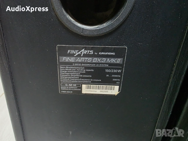 🔥🔥 GRUNDIG FINE ARTS THREE MK II – PEERLESS / НЕМСКА ШКОЛА 🔥🔥, снимка 10 - Тонколони - 52930443