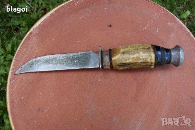 Стар ловен нож, снимка 6 - Ножове - 45933447