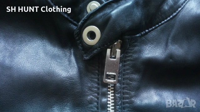 DIESEL SHEEPSKIN LEATHER JACKET Размер M яке естествена овча кожа 17-68, снимка 4 - Якета - 53140767