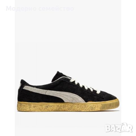 Кецове puma suede vintage the neverworn unisex shoes black, снимка 1 - Кецове - 46760578