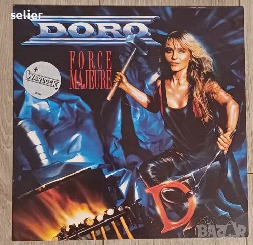 Doro ‎– Force Majeure Издание 1989г Стил:ROCK,HEAVY METAL Състояние на винила:визуално MINT След про, снимка 1 - Грамофонни плочи - 48654826