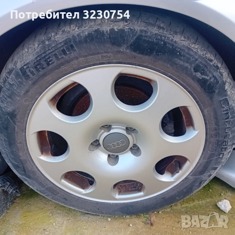 4 броя алуминиеви джанти 16 цола ауди а 4