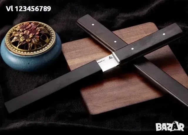 Качествен японски ТАНТО нож JP01, D2 steel, HRC 58-60, 26 см, снимка 2 - Ножове - 52658132