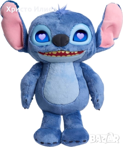 STITCH Интерактивна плюшена фигура с LCD очи