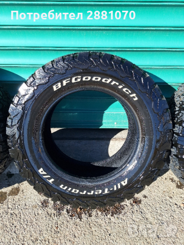 275/65 R18 4 бр. всесезонни гуми BF Goodrich AT KO2 / ДОТ 4422, снимка 15 - Гуми и джанти - 45032422