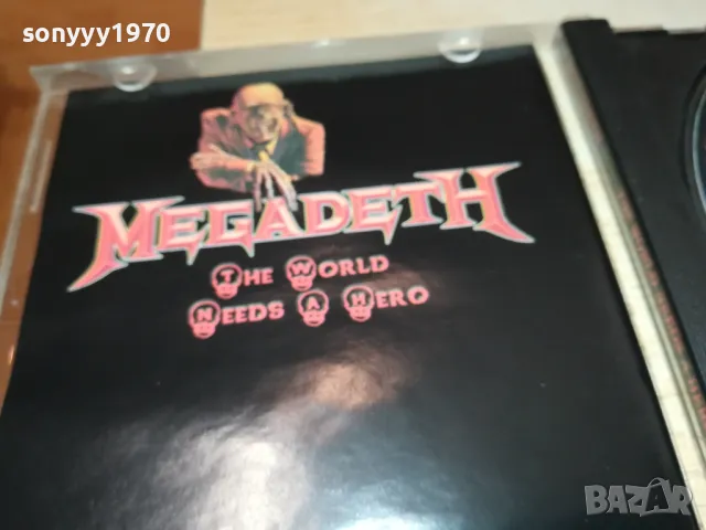 MEGADETH CD 0905251737, снимка 16 - CD дискове - 50223090