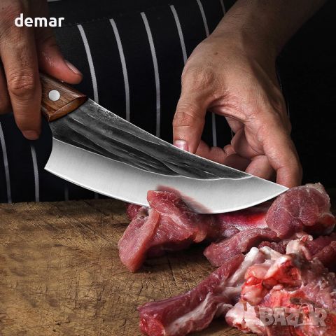 Fubinaty Chef's Knife 6-инчов кухненски нож Ръчно изработен кован нож за обезкостяване, снимка 4 - Други стоки за дома - 46010084