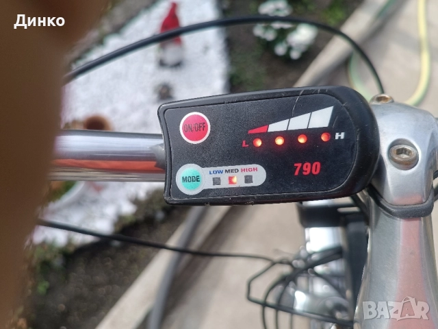 Уникален електрически велосипед , снимка 2 - Велосипеди - 52060502