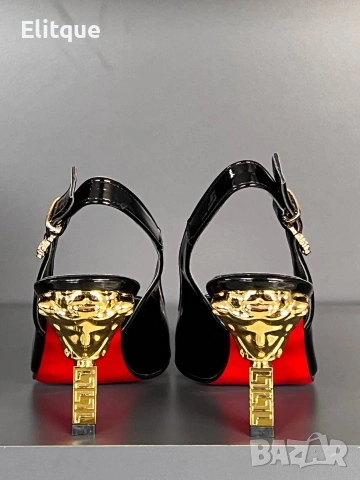 обувки на ток versace, снимка 2 - Дамски ежедневни обувки - 53372511