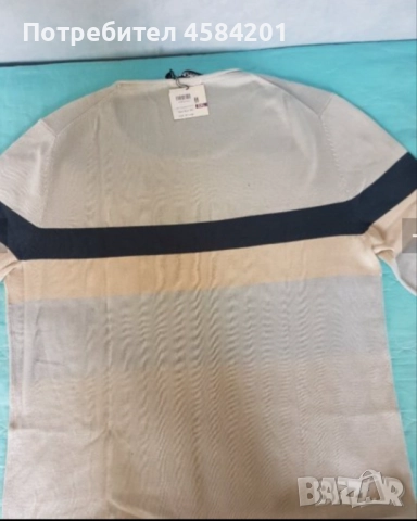 НОВА мъжка блуза DKNY,размер 2XL. Оригинална!, снимка 3 - Блузи - 51601078