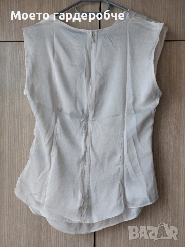 Нов елегантен потник с гръцко деколте Размер Л., снимка 2 - Потници - 53620207