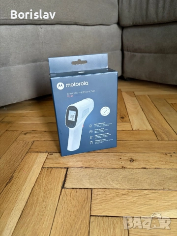 Дигитален безконтактен термометър Motorola T-93, снимка 4 - Друга електроника - 54101297