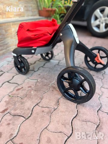 Stokke Xplory v6 пълен комплект бебешка- детска количка v, снимка 10 - Детски колички - 45725079
