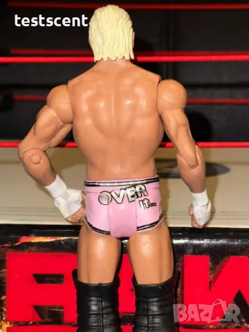 Екшън фигура WWE Dolph Ziggler Nic Nemeth Долф Зиглър Mattel figure играчка Basic Series Pink, снимка 3 - Колекции - 48448416