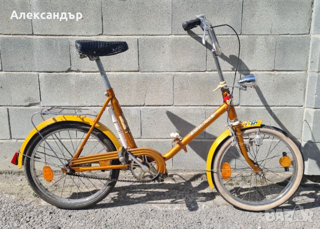 Немски сгъваем велосипед 20 цола, снимка 2 - Велосипеди - 45845701
