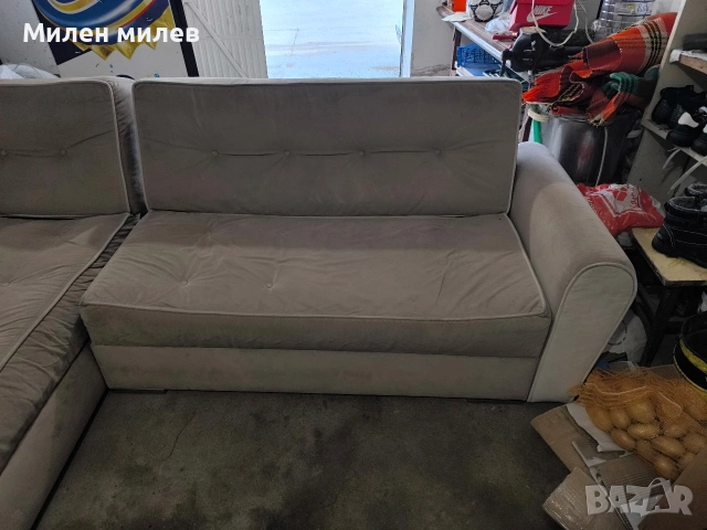 продавам ъглов диван разтегателен, снимка 2 - Дивани и мека мебел - 53716345