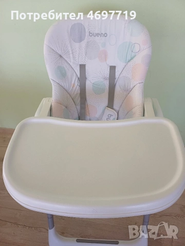 Стол за хранене Moni - Bueno, зелено, снимка 5 - Други - 53681158