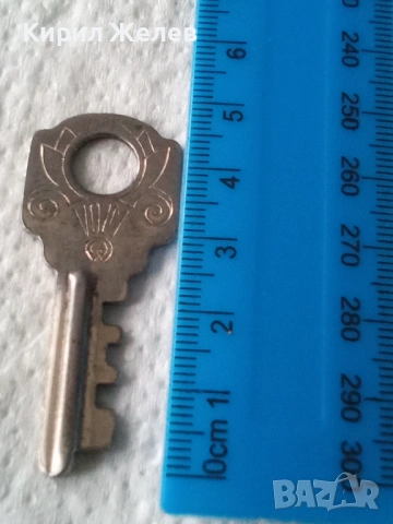 Стар метален ключ 53448, снимка 6 - Антикварни и старинни предмети - 53217562