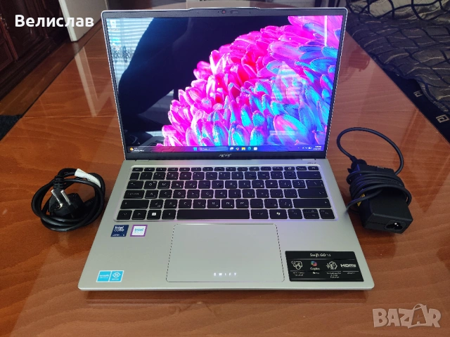 Acer Swift Go 14 OLED/ 3K 90Hz/ Intel Core Ultra 5 125U/ 16GB/ 1TB/ Гаранция