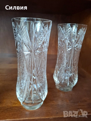 Ретро кристални вазички, снимка 4 - Колекции - 53917780