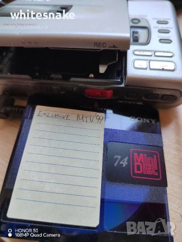 Sony MZ-R30 Minidisc recorder , снимка 9 - Аудиосистеми - 46723451