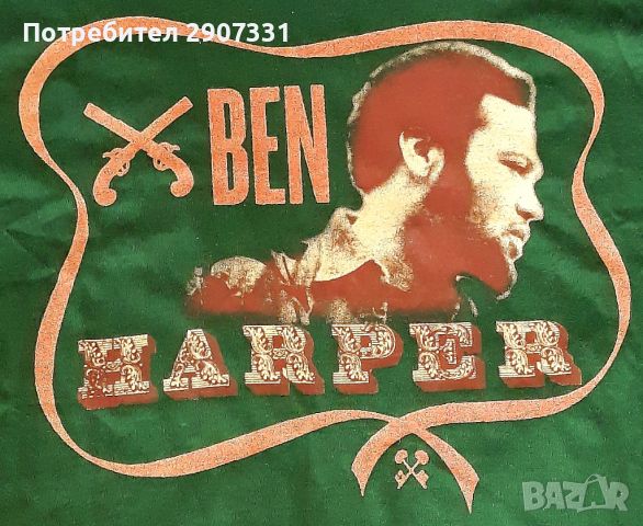 Тениска Ben Harper. Tour 2006, снимка 4 - Тениски - 46793402