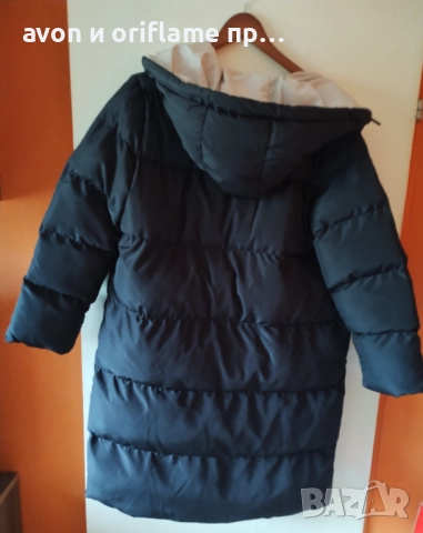 Дамско зимно двулицево яке, размер Л, снимка 9 - Якета - 51997530