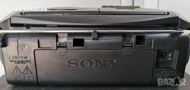 радио касетофон CD player компакт диск SONY CFD-S23, снимка 7 - Радиокасетофони, транзистори - 45622573