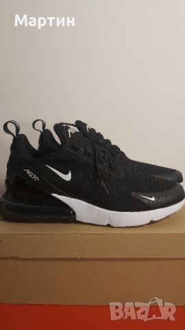 Nike Air Max 270 "Black & White" - Номер 42, снимка 1 - Маратонки - 46058989